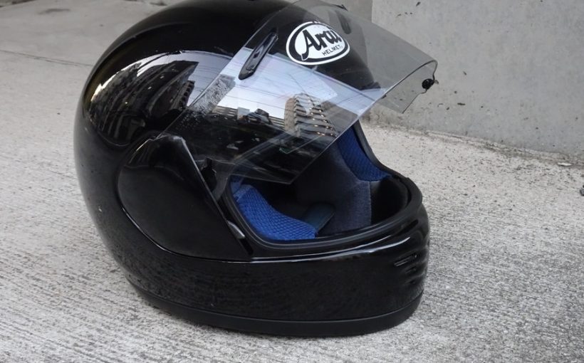 バイクのヘルメット